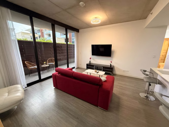Apartamento Amueblado de 1 Habitación en Alquiler | Escazú Village