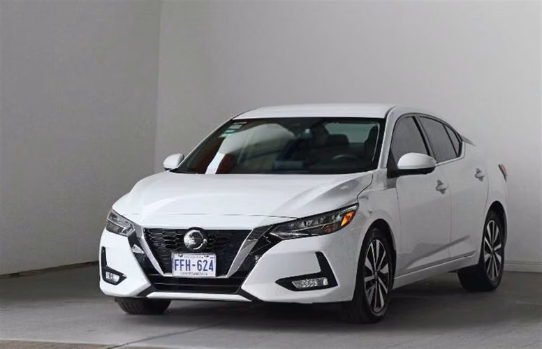 NISSAN SENTRA 2023 AUTOMÁTICA GASOLINA BLANCO