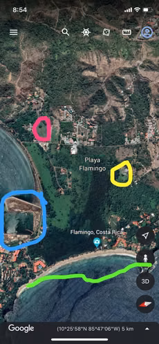 PLAYA FLAMINGO 5.5 HTS $ 5.500,000 dls, a 600 metros de la Playa.