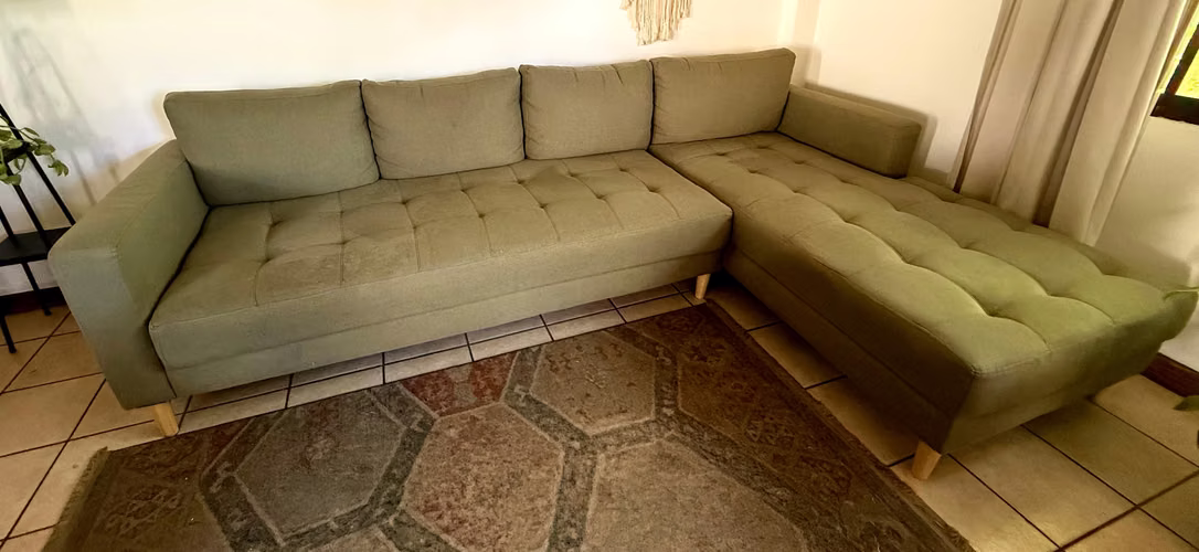 Opportunity - Modern and wide chair with little use.