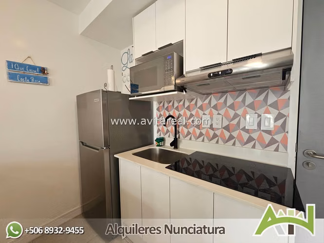 Apartamento estudio amueblado | Sky Garden | AC - Imagen 11