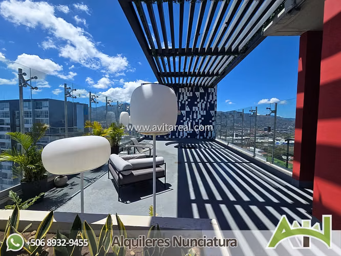 Apartamento estudio amueblado | Sky Garden | AC - Imagen 18
