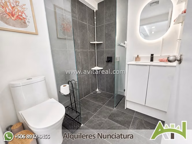 Apartamento estudio amueblado | Sky Garden | AC - Imagen 7