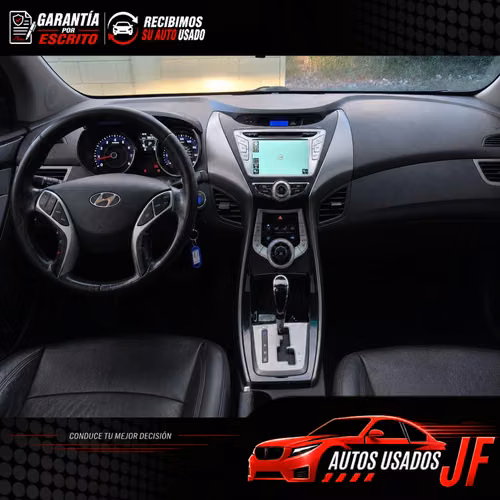 HYUNDAI ELANTRA LIMITED 2012 AUTOMATICO SUNROOF CUERO