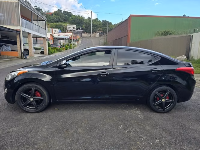 HYUNDAI ELANTRA LIMITED 2012 AUTOMATICO SUNROOF CUERO