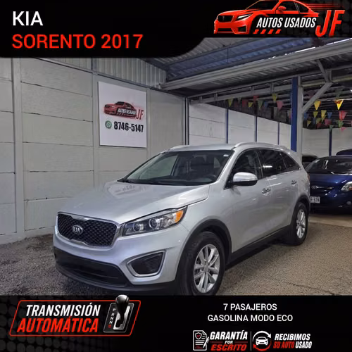 KIA SORENTO 2017 AUTOMATICO 7 PASAJEROS