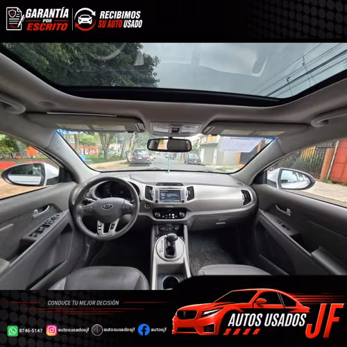 KIA SPORTAGE EX LIMITED 2015 AUTOMATICO TECHO PANORAMICO ASIENTOS DE CUERO CON CALEFACCION