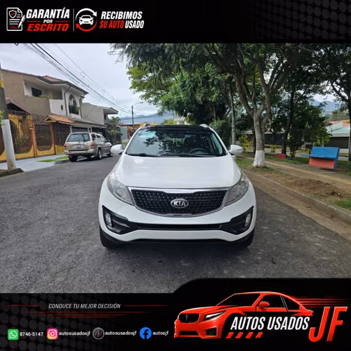 KIA SPORTAGE EX LIMITED 2015 AUTOMATICO TECHO PANORAMICO ASIENTOS DE CUERO CON CALEFACCION