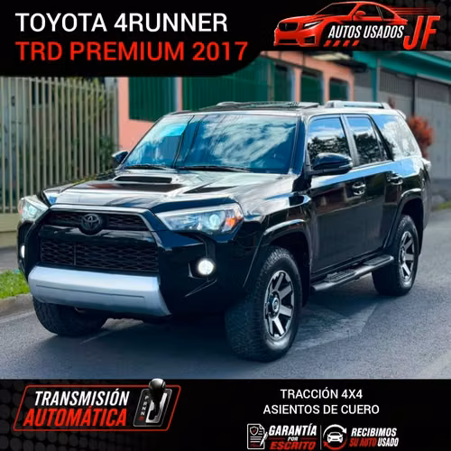 TOYOTA 4RUNNER TDR PREMIUM 2017 AUTOMATICO FULL EXTRAS