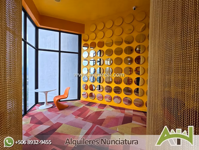 Apartamento amueblado de 2 habitaciones | Secrt Sabana | AC