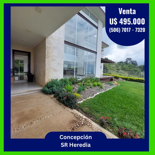 Venta con Vista al Valle Central. Concepción - San Rafael, Heredia