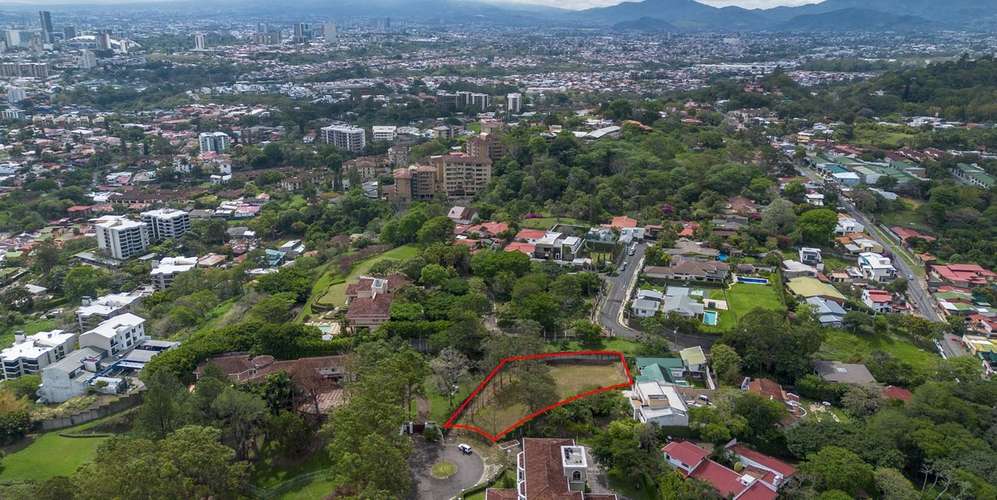 Lote en Escazú San Rafael - Cul de Sac privado - Vista elevada y - Imagen 4