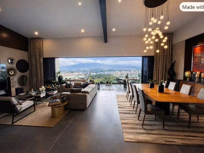 Torre Zenna Escazú | Penthouse con Elevador Privado y Vistas Panorámicas al Valle ID25850
