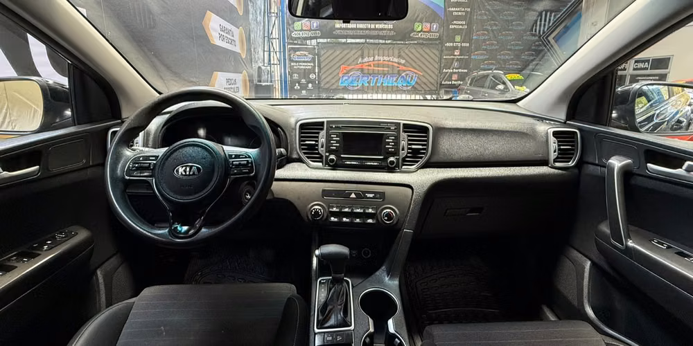 KIA SPORTAGE EX 2018 NEGRO AUTOMÁTICO 4X2
