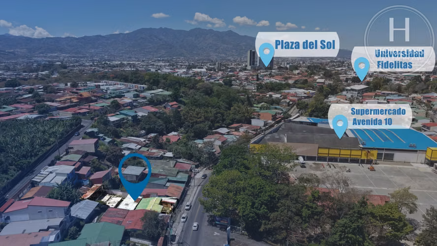 Lote en Venta Santa Marta Granadilla Curridabat 400m² Uso Mixto NJA1401SB