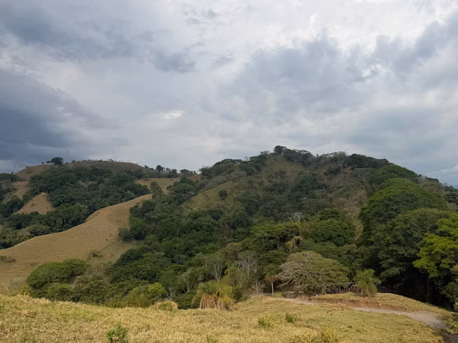 Gran finca con vistas impresionantes al Pacífico y al bosque.