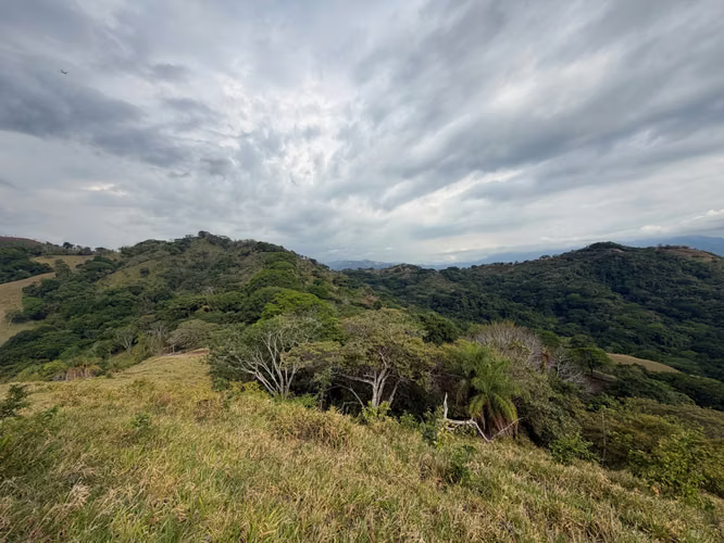 Gran finca con vistas impresionantes al Pacífico y al bosque.