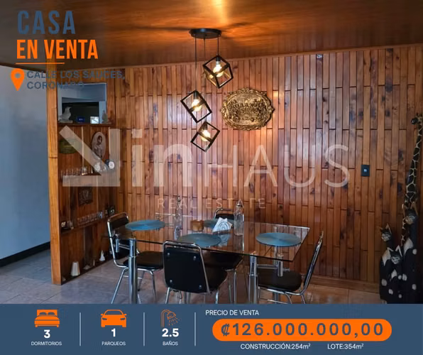 Venta de casa en Coronado-DB