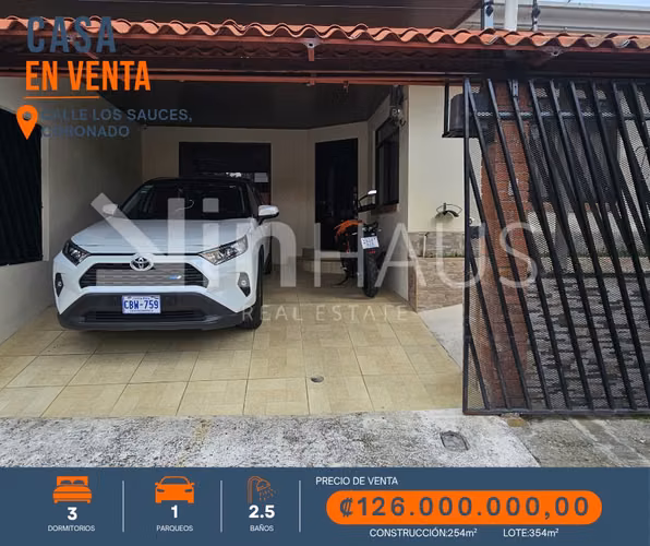 Venta de casa en Coronado-DB