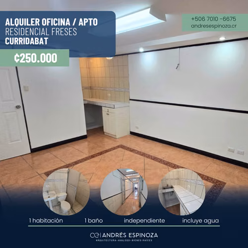AE ARQUITECTURA | RENTAL APARTMENT / OFFICE – FRESES AE 1223