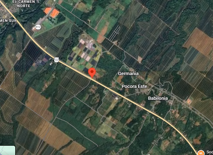Venta de 30 hectáreas frente a ruta 32 en Siquirres. -EU