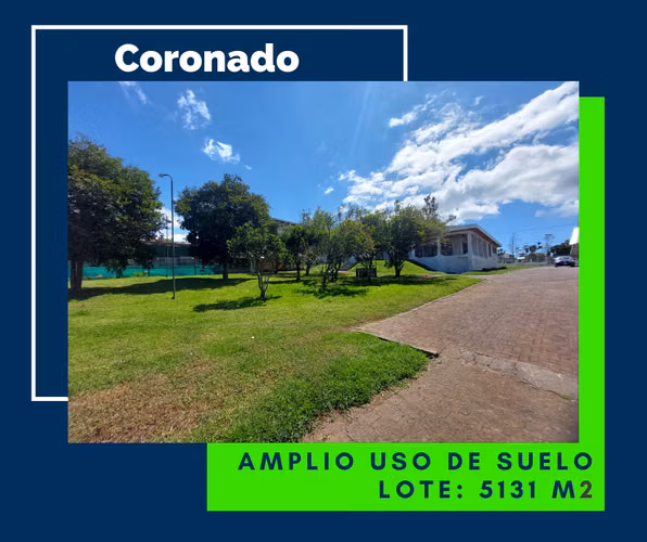 Venta. Lote con casas. Coronado, San Jose