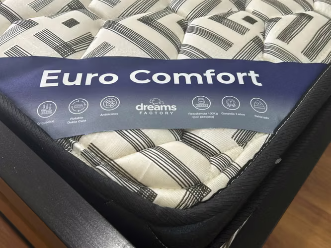 CAMA MATRI + COLCHON PREMIUM -poco uso-()