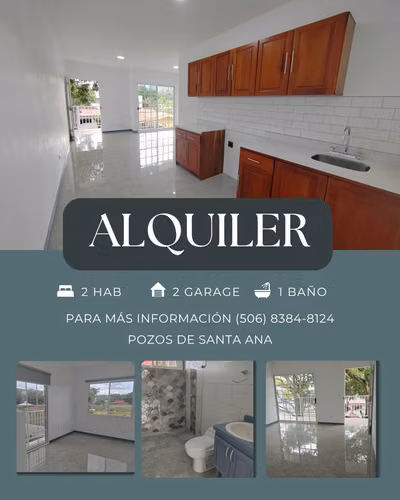  Apartamento en alquiler en Pozos de Santa Ana 