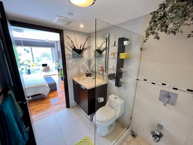 Apartamento estudio con vista espectacular | amoblado