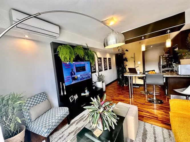 Apartamento estudio con vista espectacular | amoblado