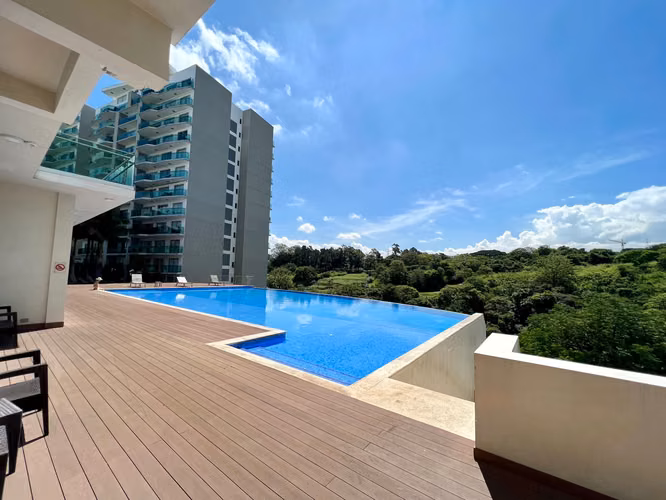 Apartamento estudio con vista espectacular | amoblado
