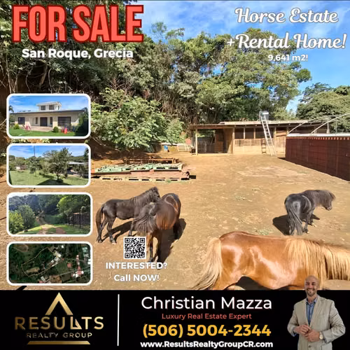Rare HORSE PROPERTY in Grecia!