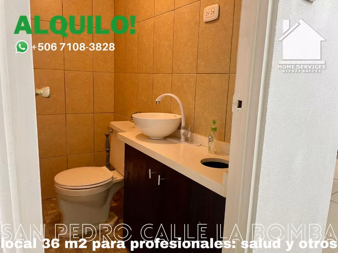 ALQUILO! Local de 36 m2. Ideal Profesionales de Salud y Otros.