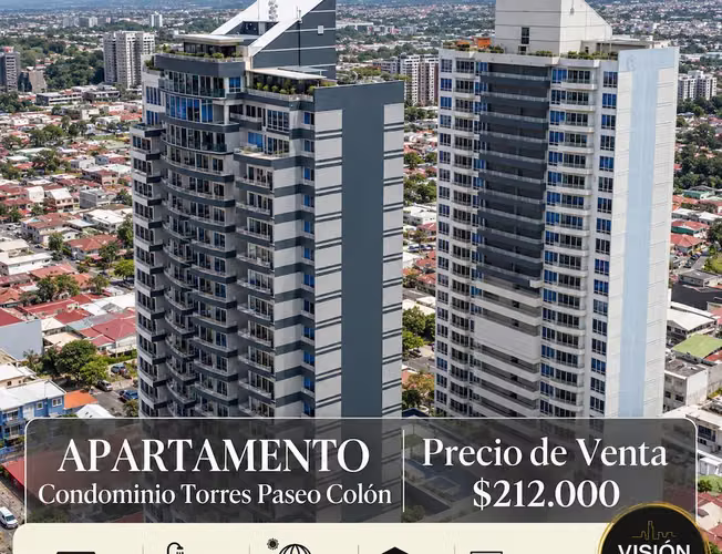 Apartamento de 2 Habitaciones en Torres Paseo Colón