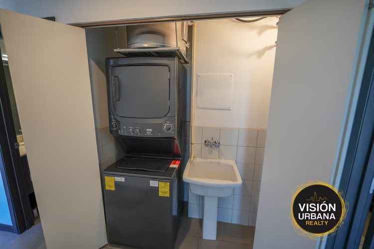 Apartamento de 2 Habitaciones con Línea blanca en QBO Rohrmoser