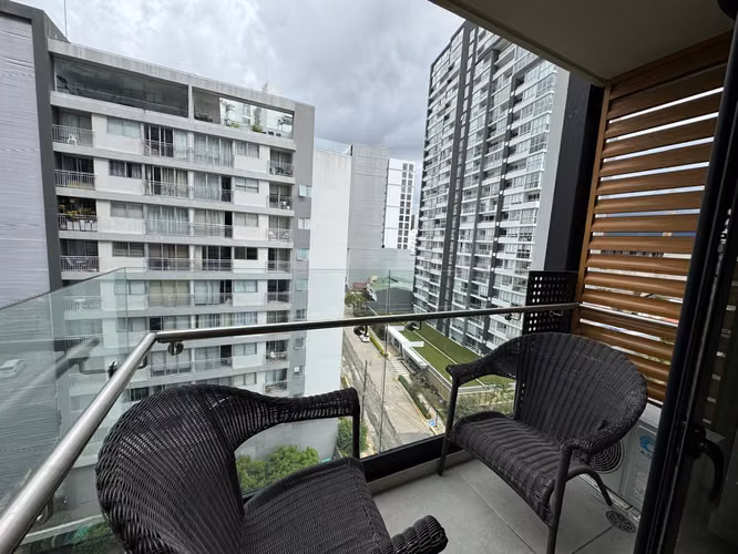 Se alquila apartamento full amueblado y equipado en Sky Garden, Nunciatura.