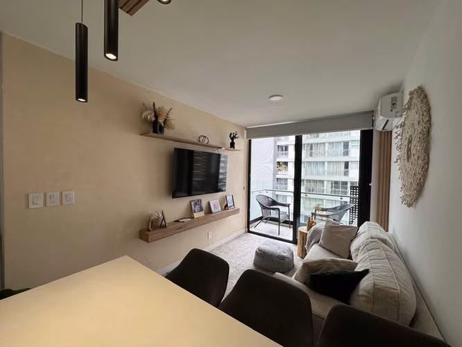 Se alquila apartamento full amueblado y equipado en Sky Garden, Nunciatura.