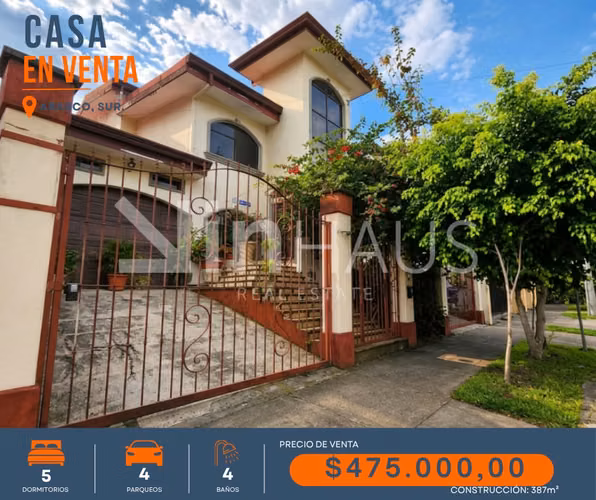 Venta de Casa en Curridabat-DB