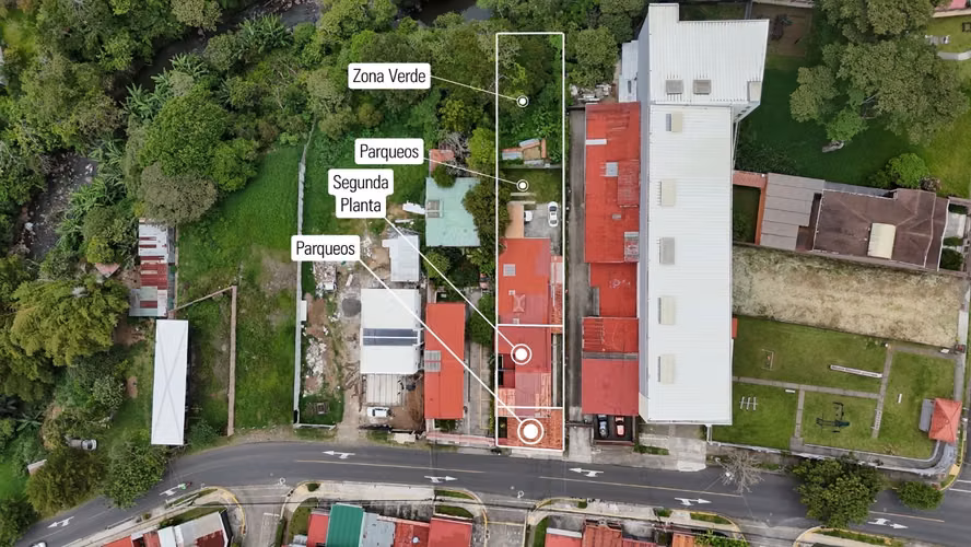 Venta de propiedad, 2 casas, 2 apartamentos y terreno. Sabanilla Montes de Oca-4
