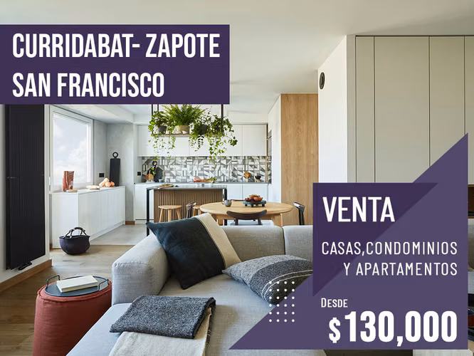SALE OF HOUSES, APARTMENTS AND CONDOMINIUMS IN: CURRIDABAT, ZAPOTE, SAN FRANCISCO OF TWO RIVERS
