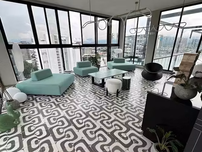 ALQUILER DE APARTAMENTO AMUEBLADO EN SKY GARDEN - NUNCIATURA