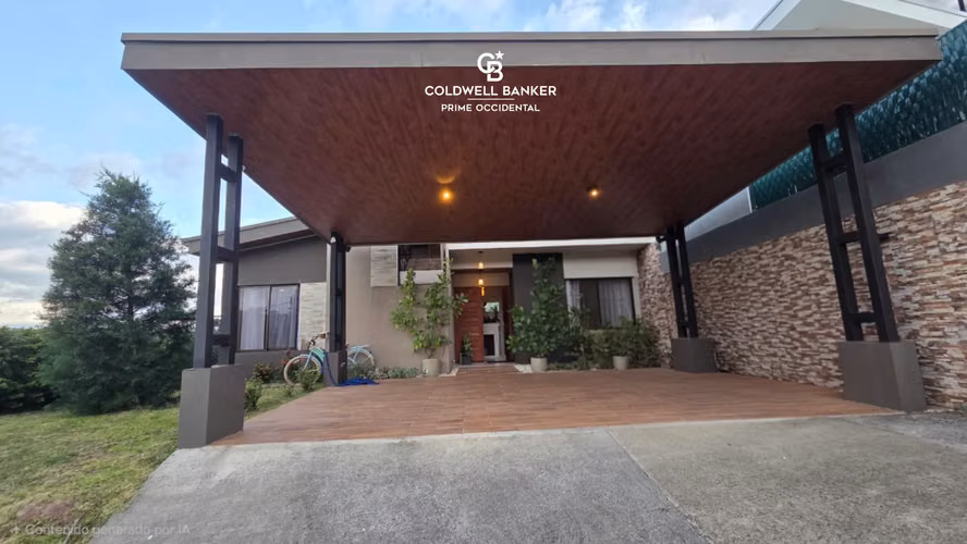 Casa en Venta en Grecia, Alajuela | Condominio | 3 Habitaciones | Vista Panorámica