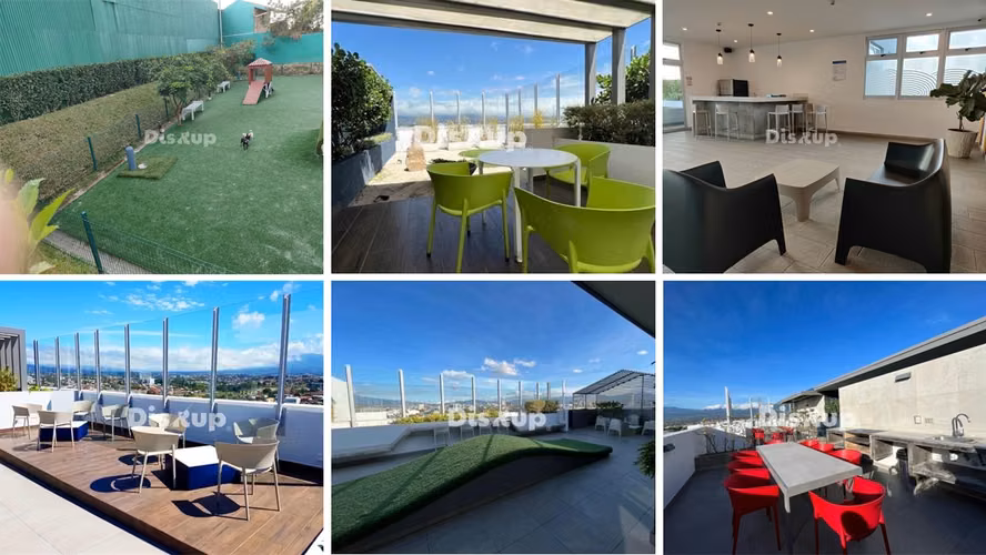 Apartamento semi-amueblado en Condominio Bambú Rivera, Tibás