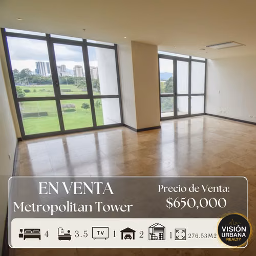 4-Bedroom Apartment in Metropolitan Tower
