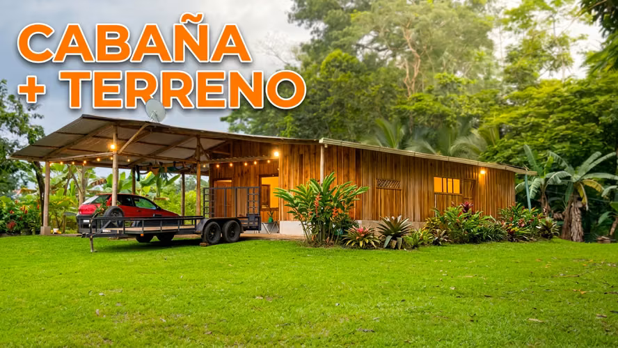 Terreno con Cabaña en Venta en La Fortuna | 14,300 m² | Vista al Volcán Arenal