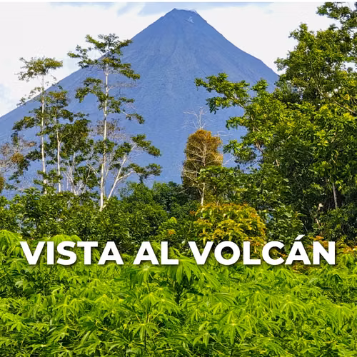 Terreno con Cabaña en Venta en La Fortuna | 14,300 m² | Vista al Volcán Arenal