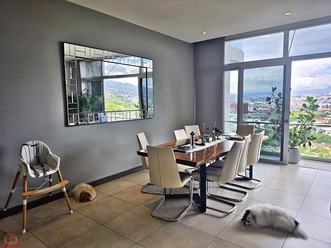 Apartamento de Lujo 3Habs+Hab Serv | Cerro Alto Escazú | Vista Panorámica