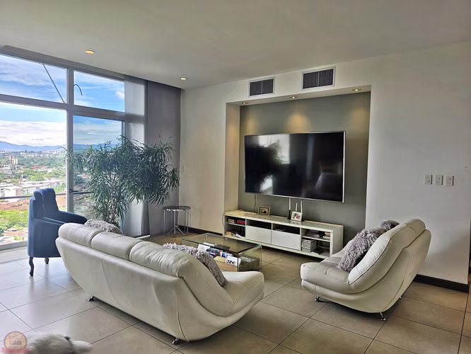 Apartamento de Lujo 3Habs+Hab Serv | Cerro Alto Escazú | Vista Panorámica