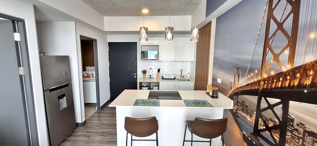 1 Hab- 1 Ba-A/C-22 Piso-Gym-Pool /Torre Secrt, Sabana - Imagen 4