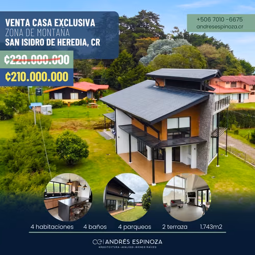 AE ARQUITECTURA | VENTA CASA SAN ISIDRO HEREDIA AE 1288